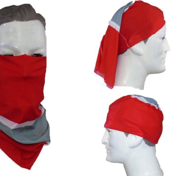 BUFFANDA LLAMAS Y NEGRO Y AZUL