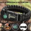 BRAZALETE SUPERVIVENCIA ROJO MONTAÑA-PES - Imagen 2