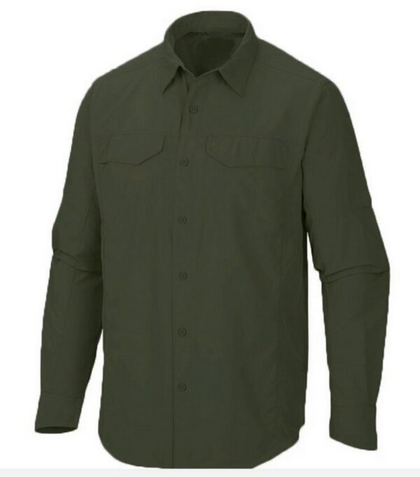 CAMISA SECADO RAPIDO VERDE OLIVA T.XXXL