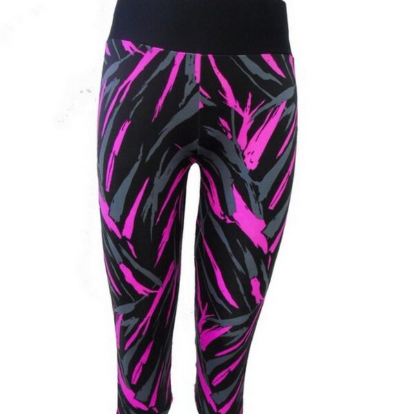 PANTALON CAPRI LICRA ESTAMPADA