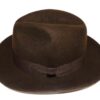 SOMBRERO PAÑO ROCKY FEDORA 53 CAFE